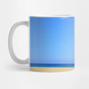 palm tree by the beach best beach picture Mug